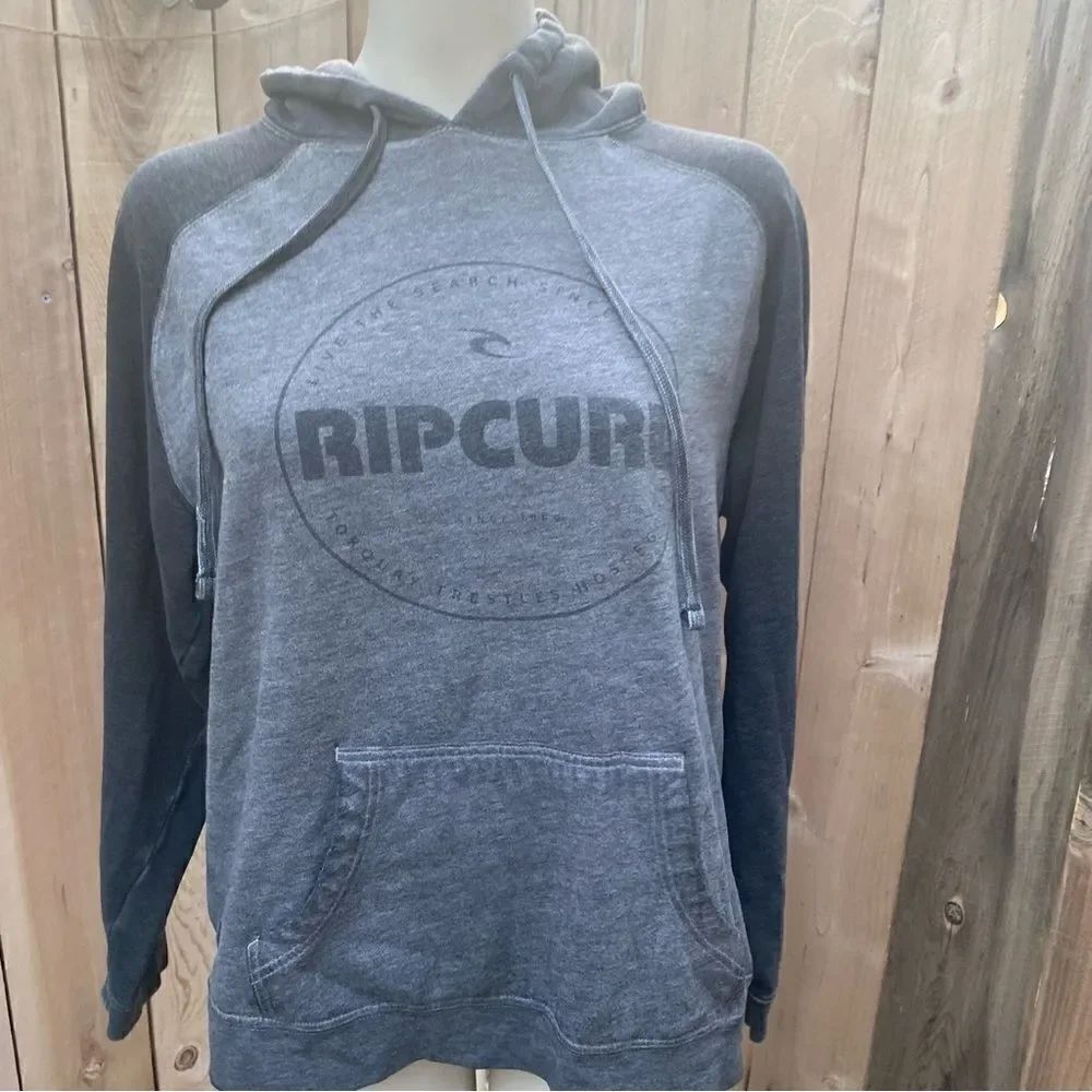 Rip Curl gray hoodie size medium